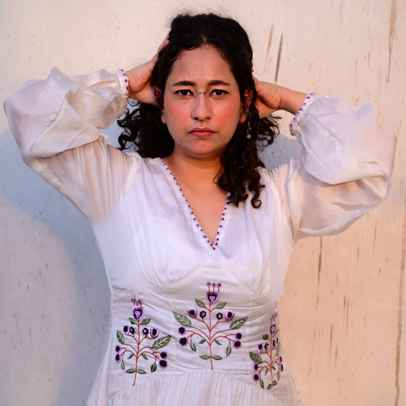 One piece long flair dress